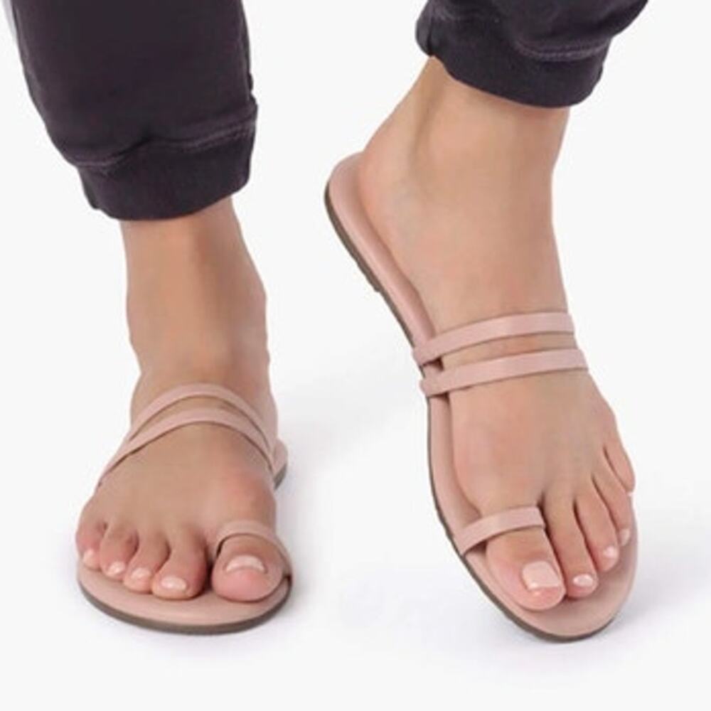 Tkees Leah Leather Sandals Size 8